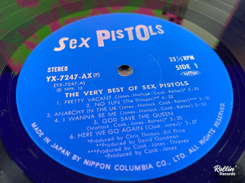 Sex Pistols - The Very Best Of Sex Pistols And We Don't Care YX-7247 Japan OBI