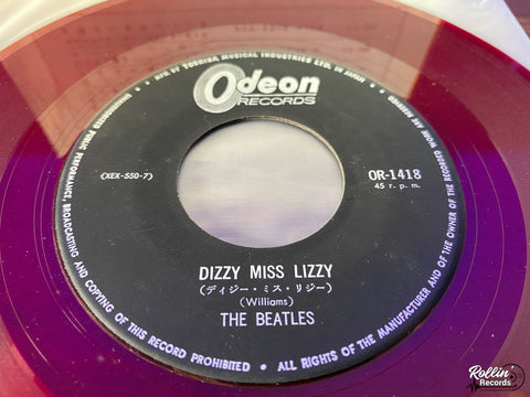 The Beatles - Dizzy Miss Lizzy / Anna (Go To Him) OR1418 Japan Red 7"