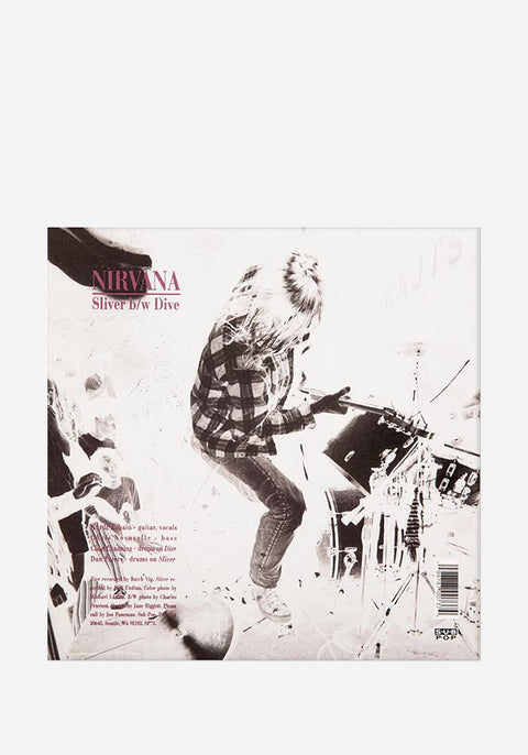 NIRVANA - Sliver/Dive Newbury Comics Exclusive 7" (Blue)