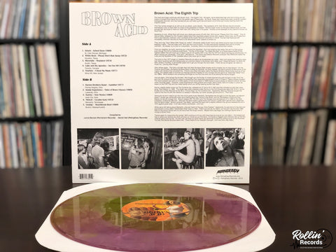 Brown Acid “The Eighth Trip” Rollin' Records Exclusive Starburst Vinyl