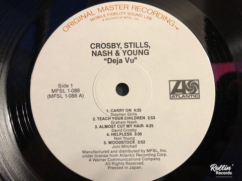 Crosby, Stills, Nash & Young ‎– Déjà Vu MFSL 1-088