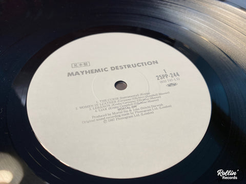 Mortal Sin - Mayhemic Destruction 25PP-244 Japan OBI