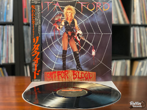 Lita Ford – Out For Blood 25PP-85 Japan OBI