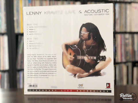 Lenny Kravitz – Live & Acoustic - New York, 14th March 1994
