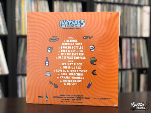 The Alchemist- Rappers Best Friend Pt. 5 Clear vinyl
