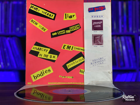 Sex Pistols - Never Mind The Bollocks Here's The Sex Pistols YX-7199 Japan OBI