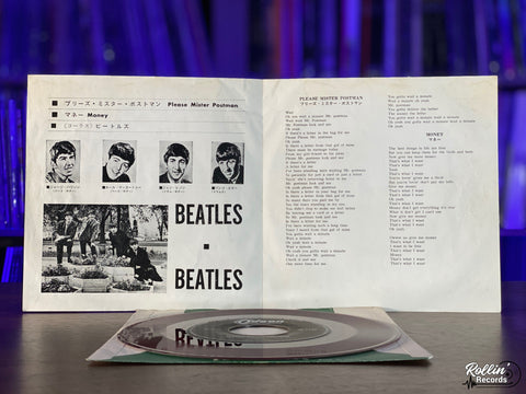 The Beatles - Please Mister Postman / Money OR1102 Japan Red 7"