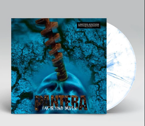 Pantera - Far Beyond Driven (White & Blue Marble Vinyl)