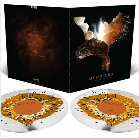 Monolord- No Comfort Halloween (Orange/Clear/Black Splatter)