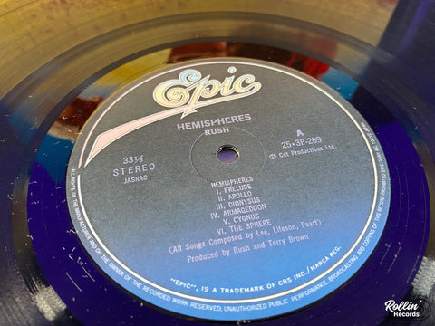 Rush - Hemispheres 253P269 Japan OBI