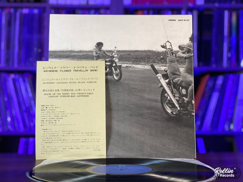 Flower Travellin' Band - Anywhere UPJY-9127 Japan OBI