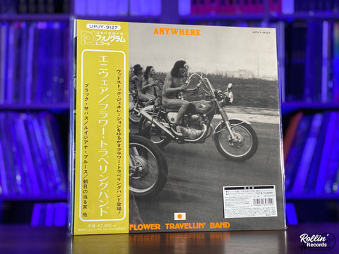 Flower Travellin' Band - Anywhere UPJY-9127 Japan OBI