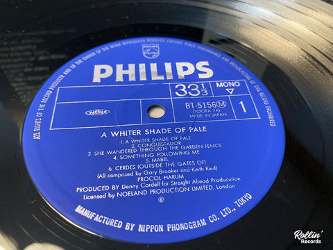 Procol Harum - A Whiter Shade Of Pale BT-5156(M) Japan OBI