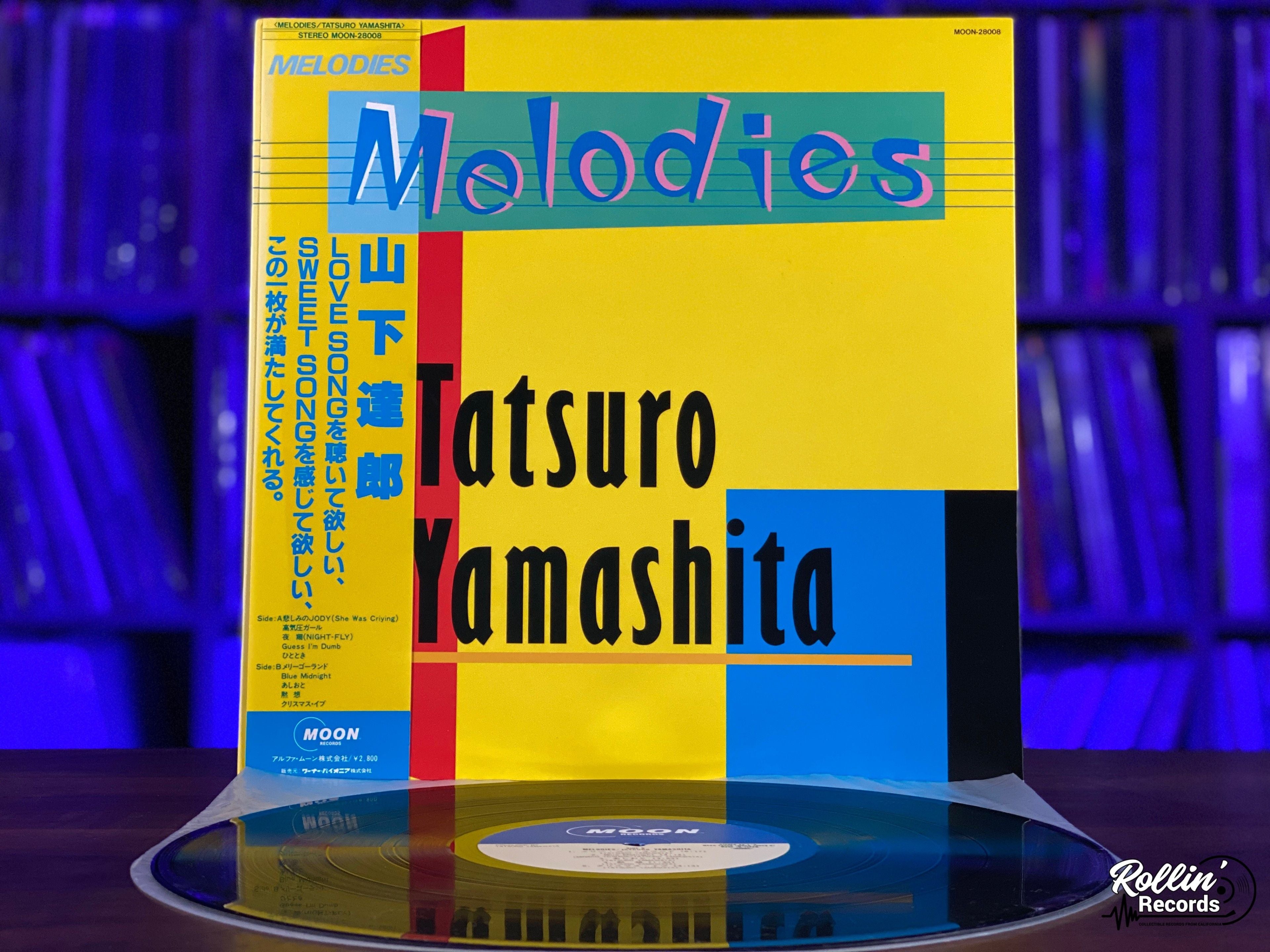 Tatsuro Yamashita - Melodies MOON-28008 Japan OBI