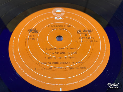 Wild Cherry - Electrified Funk 25AP 444 Japan OBI Promo