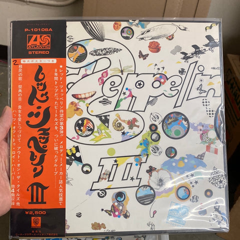 Led Zeppelin - III P-10106A Japan OBI