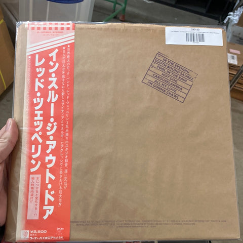 Led Zeppelin - In Through The Out Door P-10726N Japan OBI