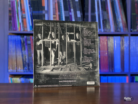 Tesla - Simplicity (Black & White Vinyl)