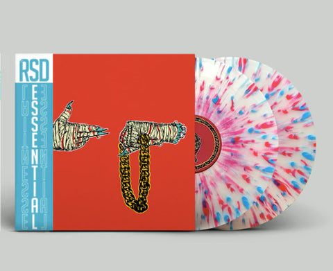 Run The Jewels - Run The Jewels 2 (Clear w/ Red & Teal Splatter)