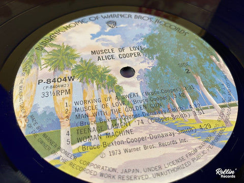 Alice Cooper - Muscle Of Love P-8404W Japan OBI