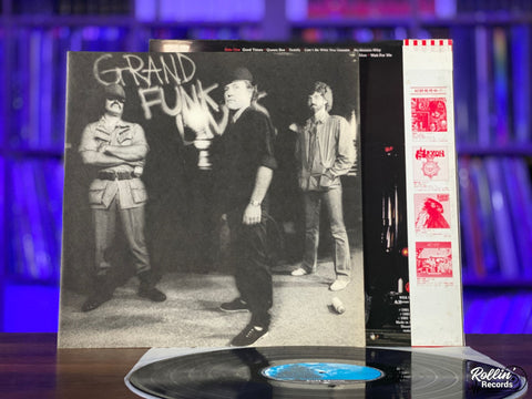 Grand Funk Railroad - Grand Funk Lives P-11094W Japan OBI Promo