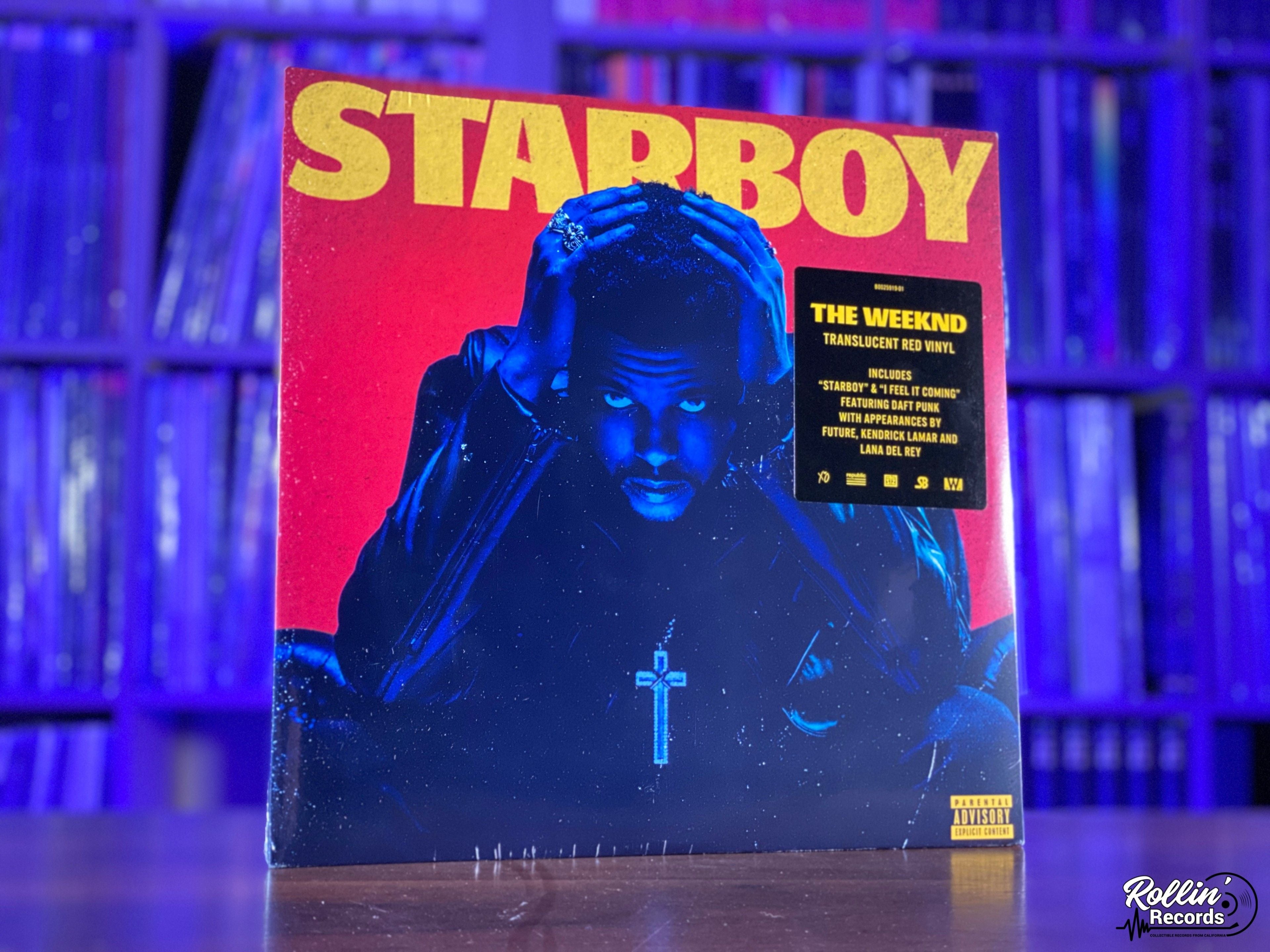 The Weeknd - Starboy (Translucent Red) – Rollin'