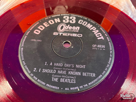 The Beatles - A Hard Day's Night / Please Mister Postman OP4036 Japan Red 7"