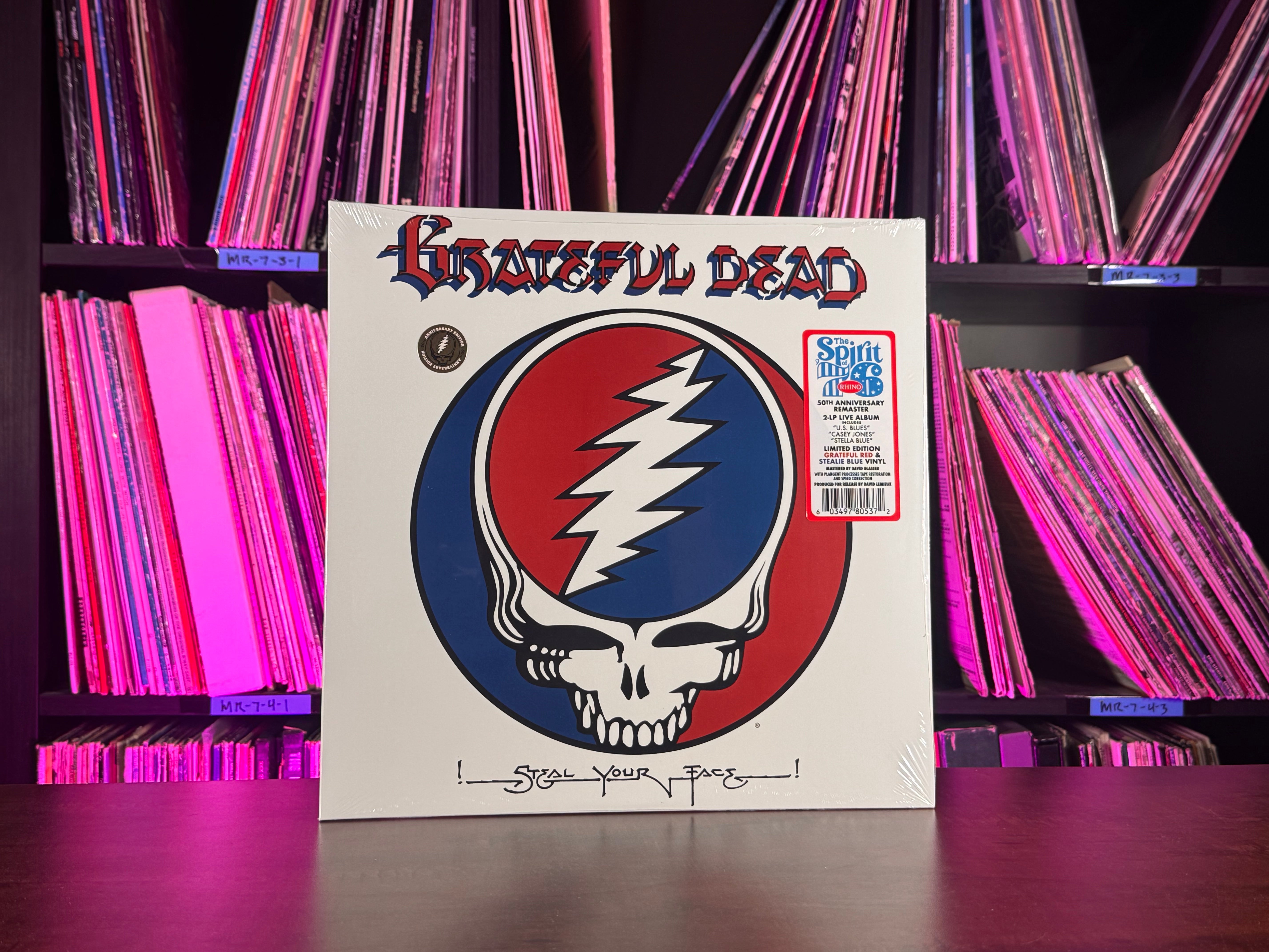 The Grateful Dead - Steal Your Face (Indie Exclusive Red & Blue