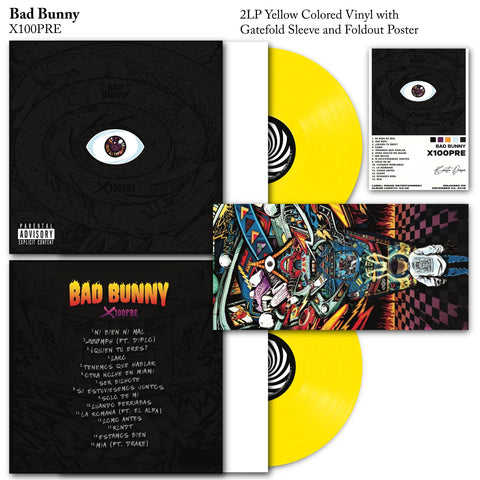 Bad Bunny - X100PRE (Colored Vinyl)