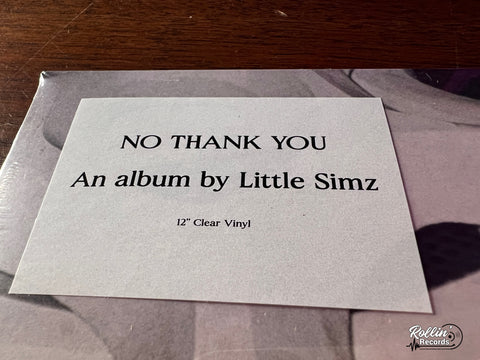 Little Simz - No Thank You (Clear Vinyl)