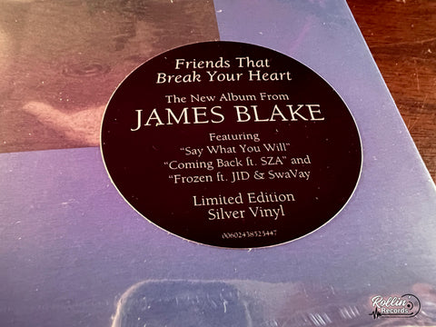 James Blake - Friends That Break Your Heart (Indie Exclusive Silver Vinyl)