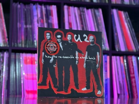 U2 - How To Re-Assemble An Atomic Bomb (RSDBF24 Exclusive Red & Black Vinyl) (LIMIT OF 1)