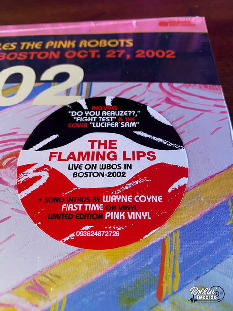 The Flaming Lips - Yoshimi Battles The Pink Robots Live At The Paradise Lounge, Boston Oct. 27, 2002 (RSDBF 23 Pink Vinyl)