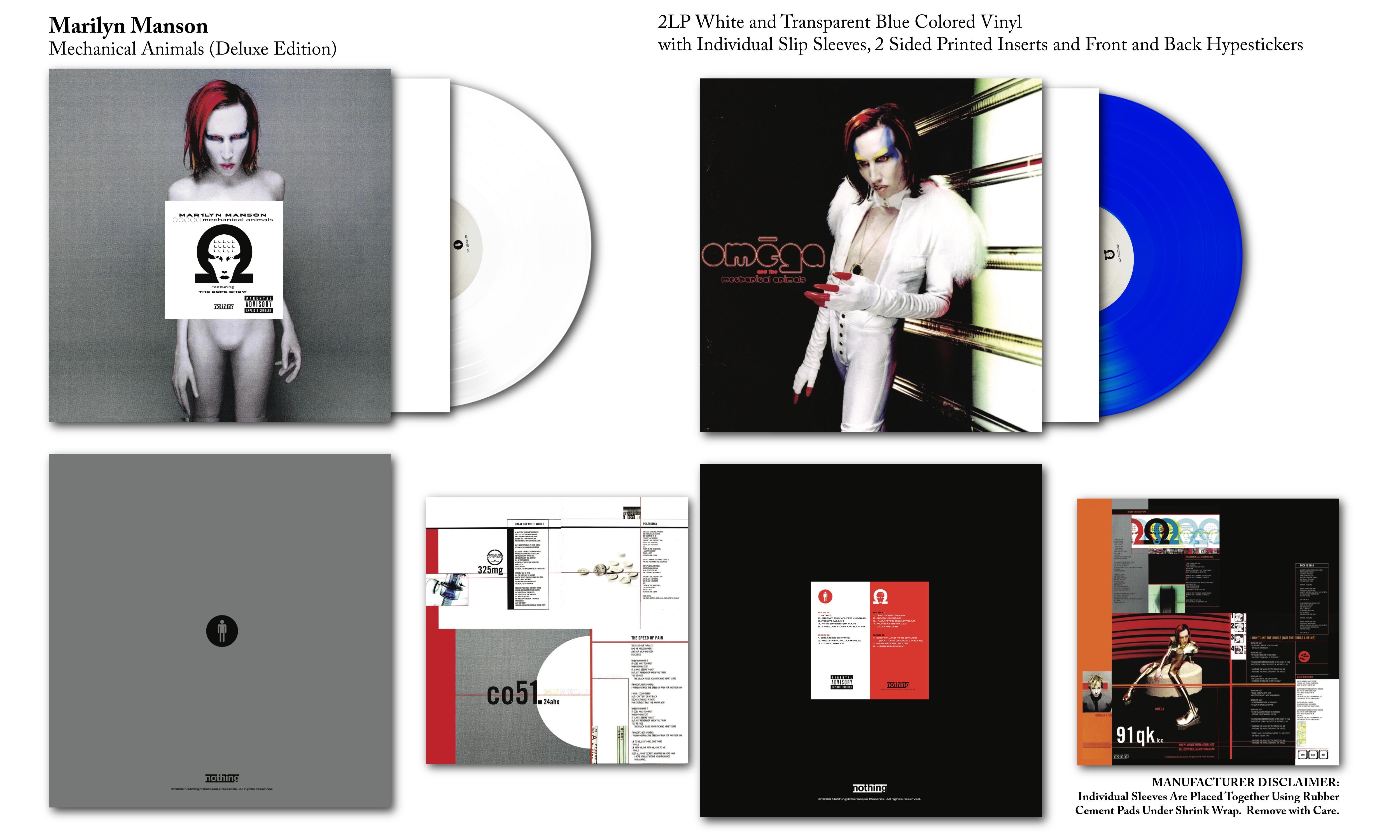Marilyn Manson - Mechanical Animals (Deluxe Edition) – Rollin' Records
