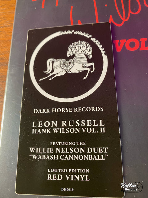 Leon Russell - Hank Wilson, Vol. II (RSDBF 23 Red Vinyl)