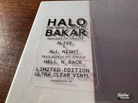 Bakar - Halo (Clear Vinyl)