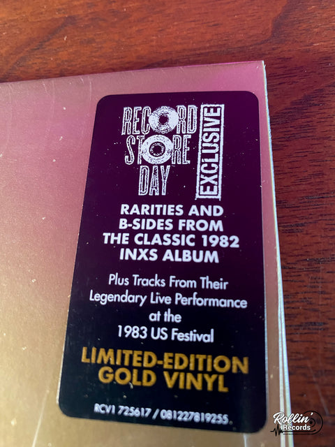 INXS Shabooh Shoobah Rarities RSDBF 23 Gold Vinyl Rollin