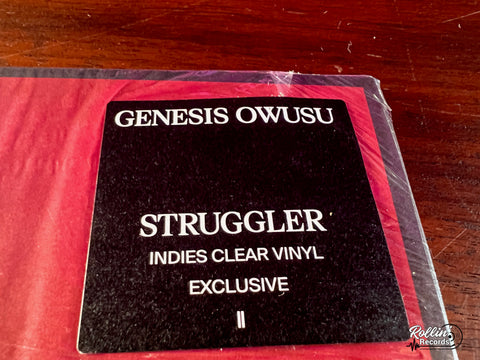 Genesis Owusu - Struggler (Clear Vinyl)