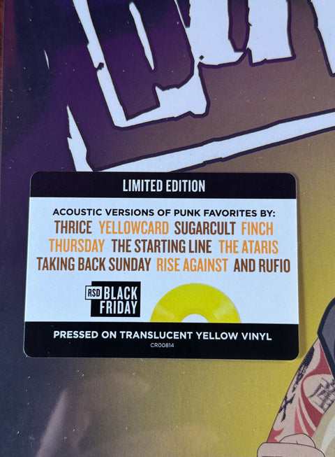 Various Artists - Punk Goes Acoustic (RSDBF25 Yellow Vinyl) (LIMIT OF 1)