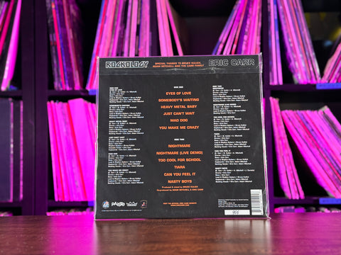 Eric Carr - Rockology (RSDBF25 Liquid Vinyl)  **LIMIT 1 PER CUSTOMER**