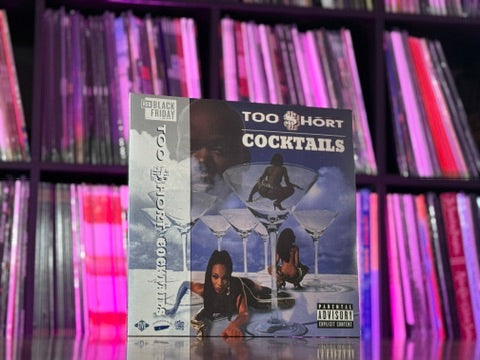 Too $hort - Cocktails (RSDBF24 Exclusive Clear, Blue & Silver Vinyl) (LIMIT OF 1)