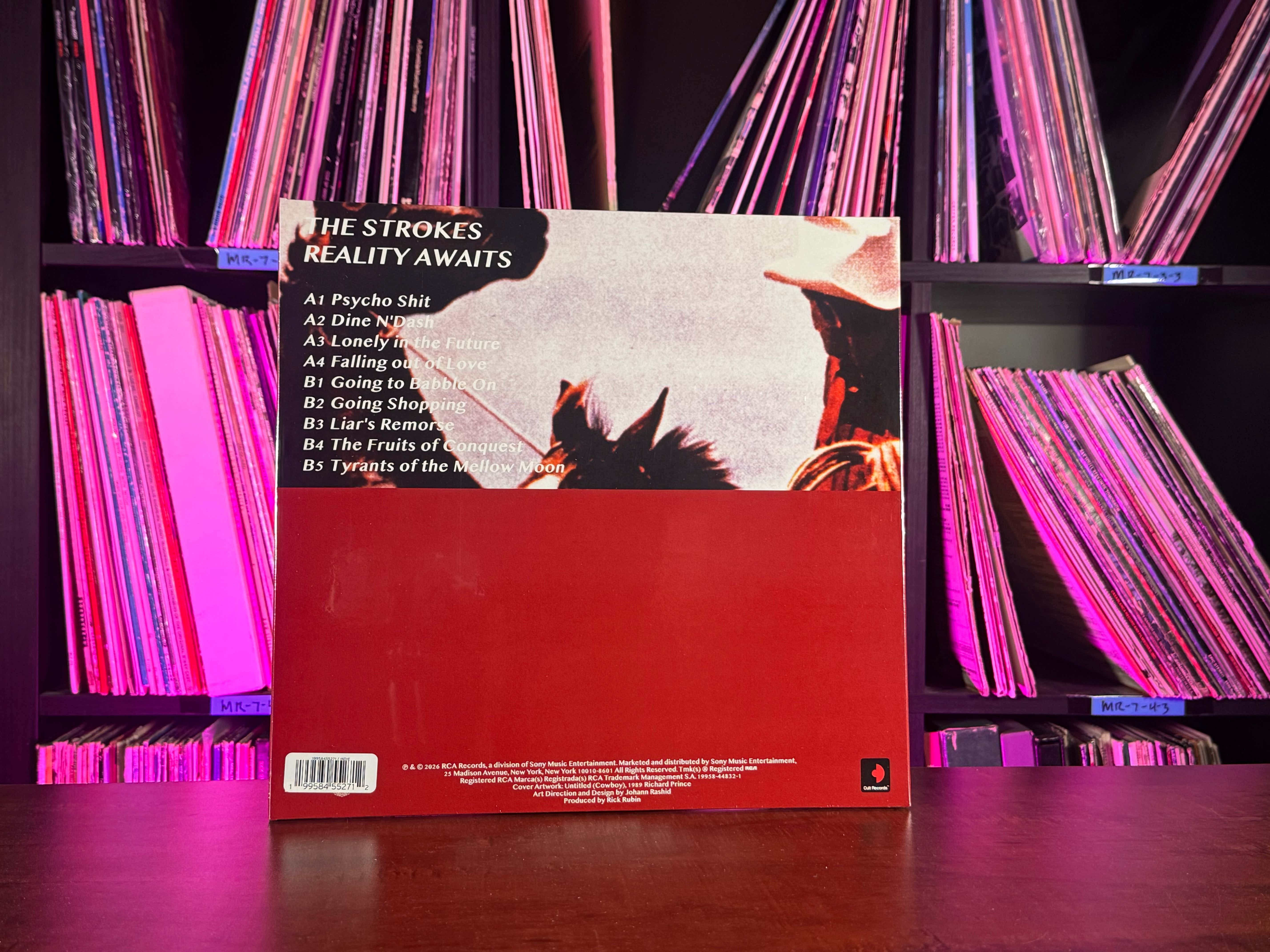 The Strokes - Reality Awaits (Indie Exclusive Black Ice Glitter