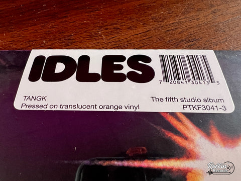 IDLES - TANGK (Transparent Orange Vinyl)