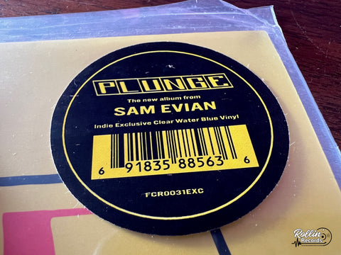Sam Evian - Plunge (Indie Exclusive Clear Blue Water Vinyl)