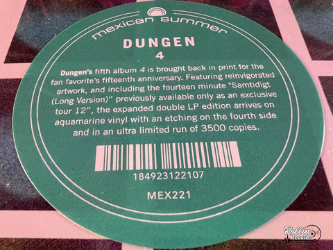Dungen - 4 (RSDBF 23 Aquamarine Vinyl)