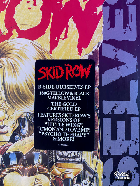 Skid Row - B-side Ourselves (RSDBF 23 Yellow/Black Marble Vinyl)