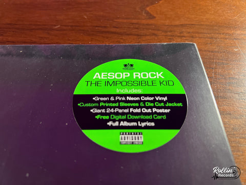 Aesop Rock - The Impossible Kid (Green & Pink Vinyl)