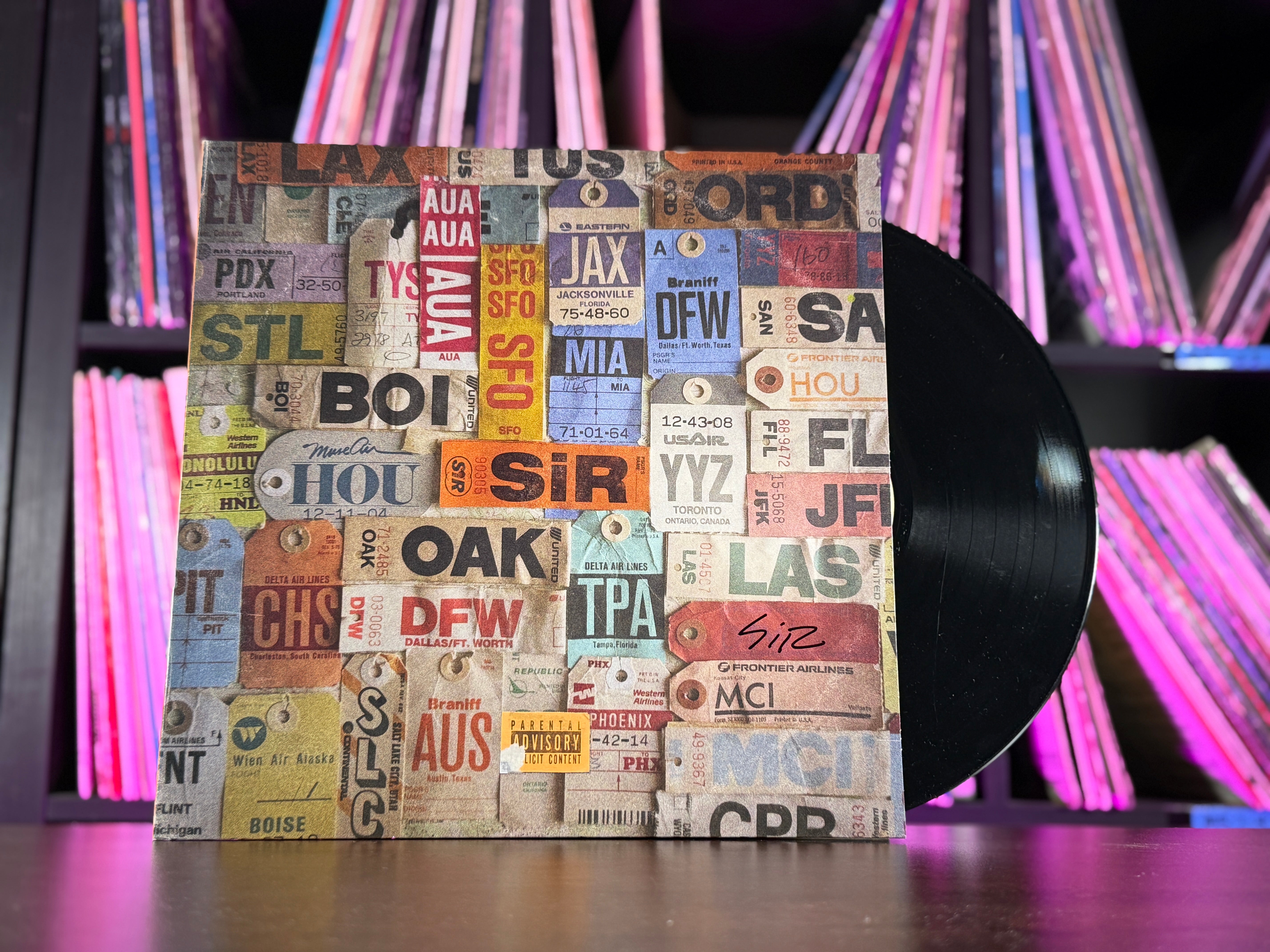 SiR - Chasing Summer (SIGNED Black Vinyl) – Rollin' Records
