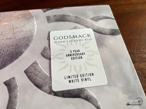 Godsmack- When Legends Rise (White Vinyl)