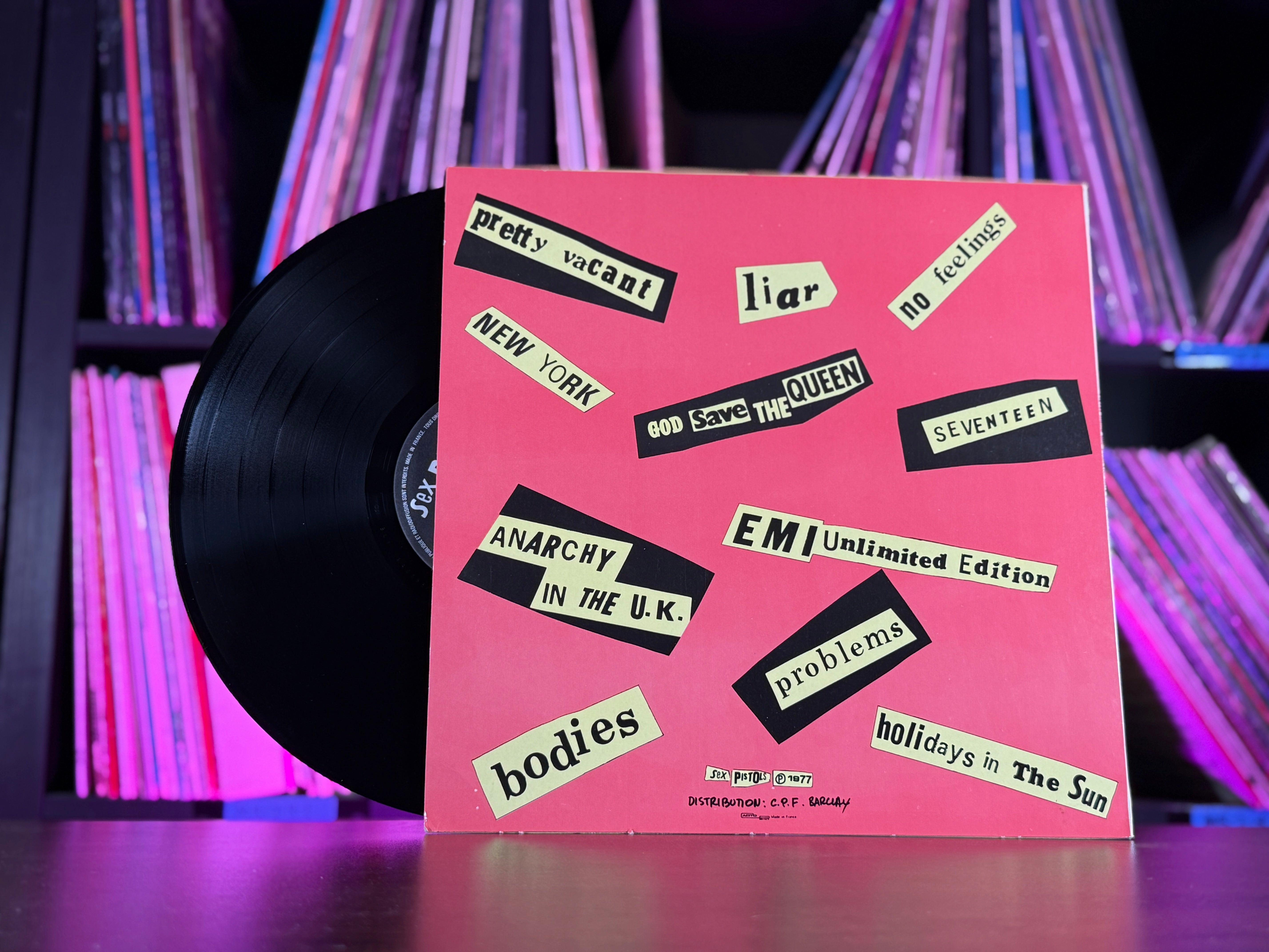 Sex Pistols - Never Mind The Bollocks (1977 French Press) – Rollin